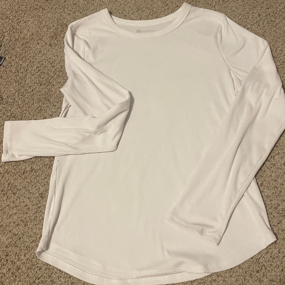 XL White Long Sleeve